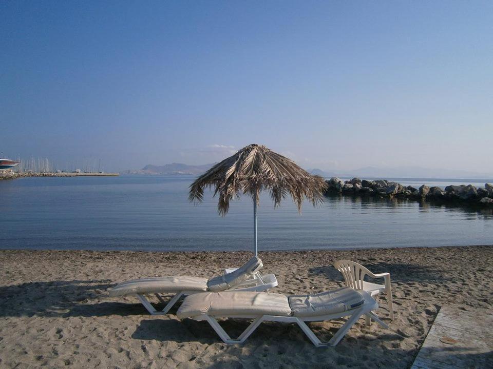 Theodorou Beach Hotel Apartments Psalidi  Dış mekan fotoğraf