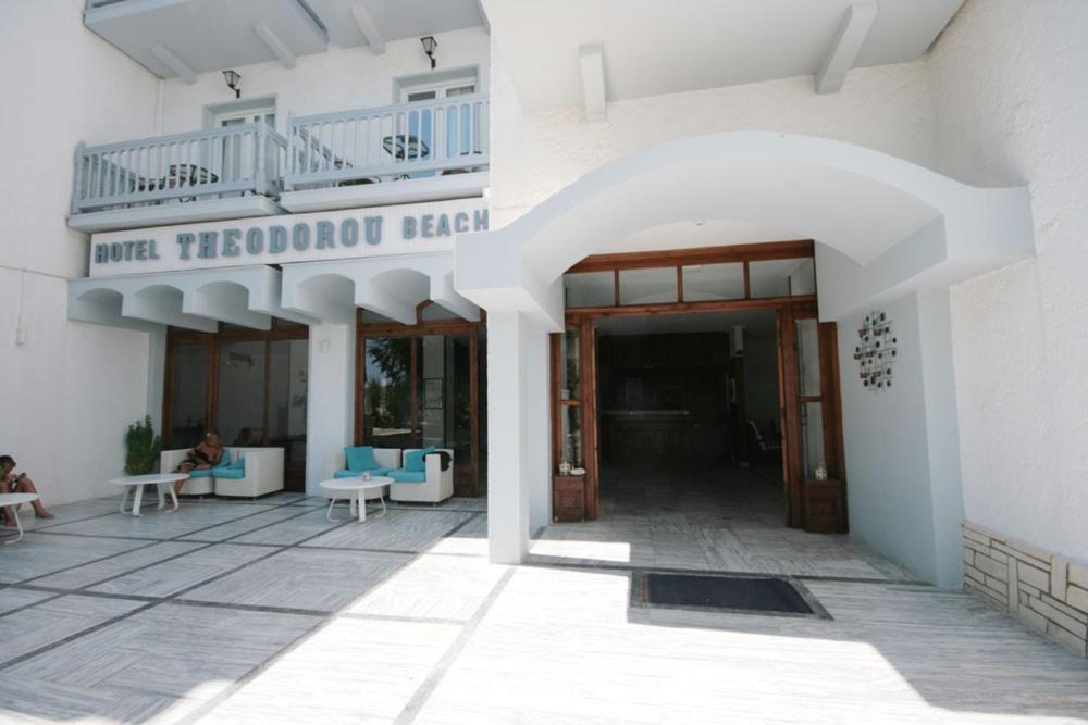Theodorou Beach Hotel Apartments Psalidi  Dış mekan fotoğraf