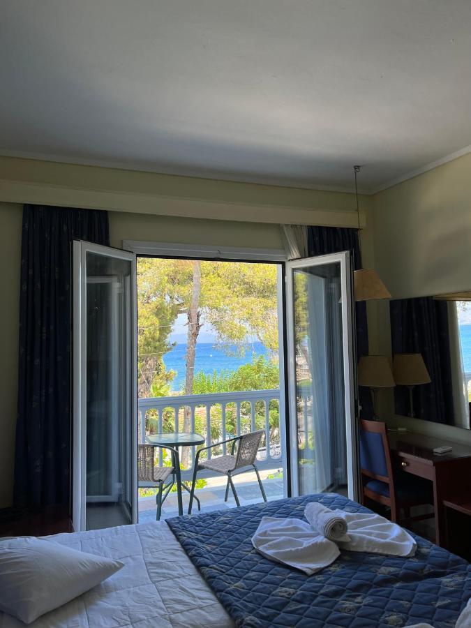 Theodorou Beach Hotel Apartments Psalidi  Dış mekan fotoğraf